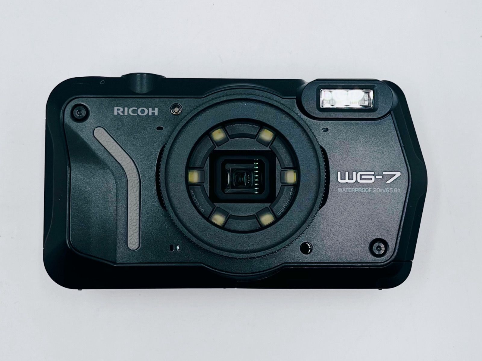 RICOH WG 7 ブラック コンパクトデジタルカメラ 本格防水 耐衝撃 防塵 耐寒 ビジネスシーンで役立つ 本格アウトドア設計