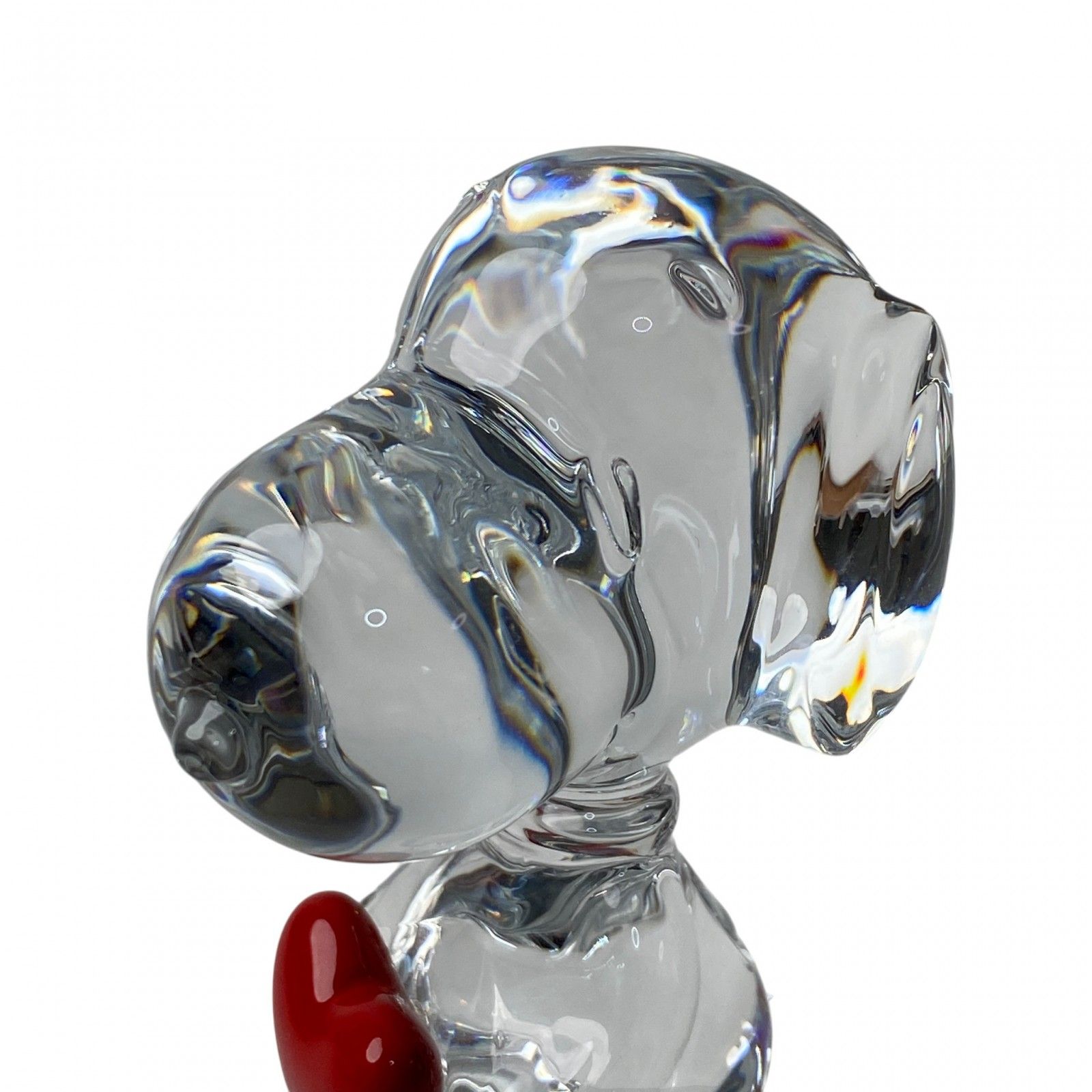 美品！　バカラ　スヌーピー　イニシャル入り 美品！ バカラ スヌーピー イニシャル入り 美品！ バカラ スヌーピー