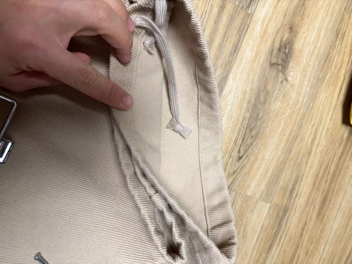  3 カミエン タイ タン バギー パンツ ベージュ チノパン パンツ