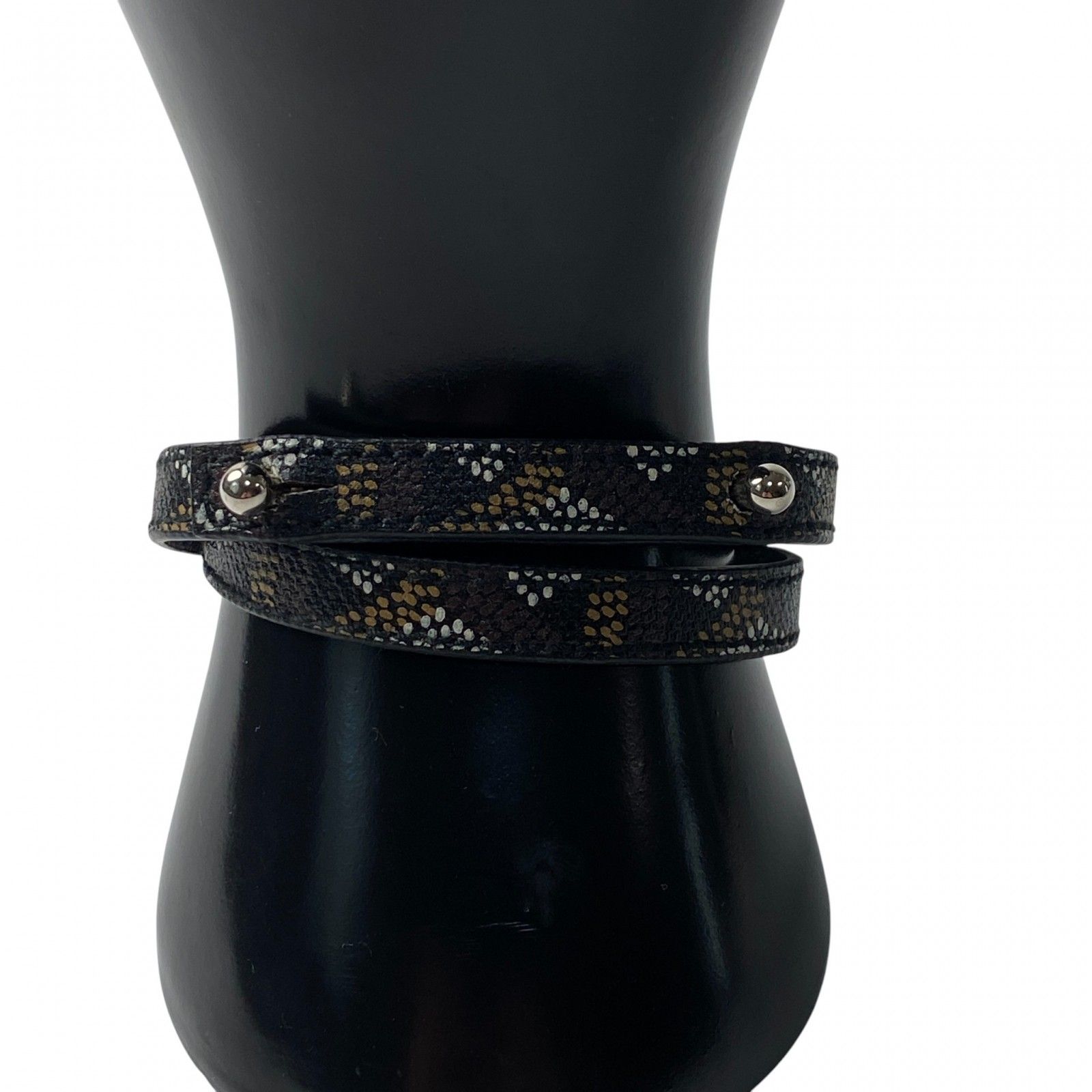 ヘリンボーン レザーブレスレット