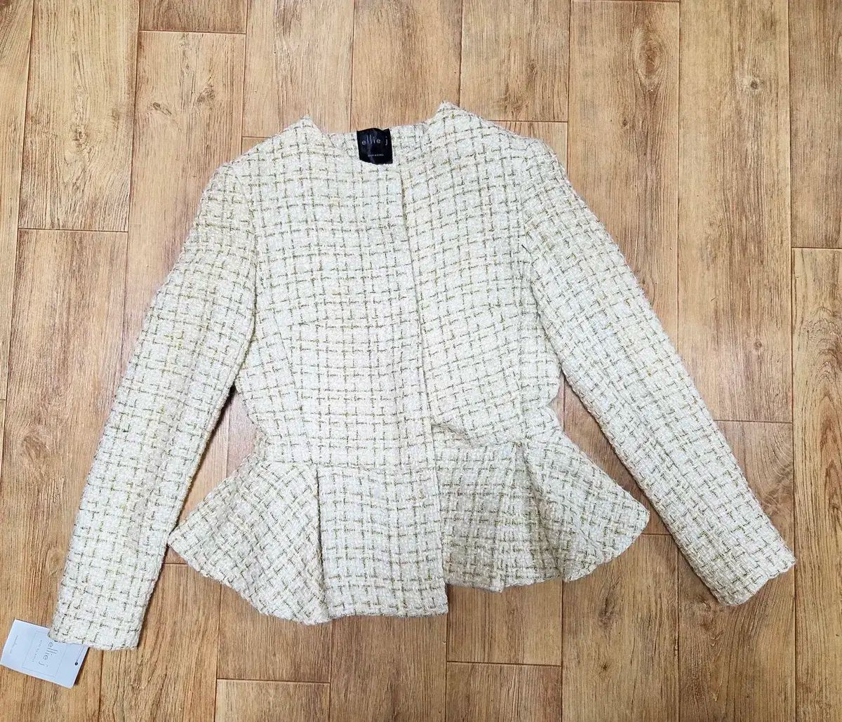 ぺプラム ツイードジャケット