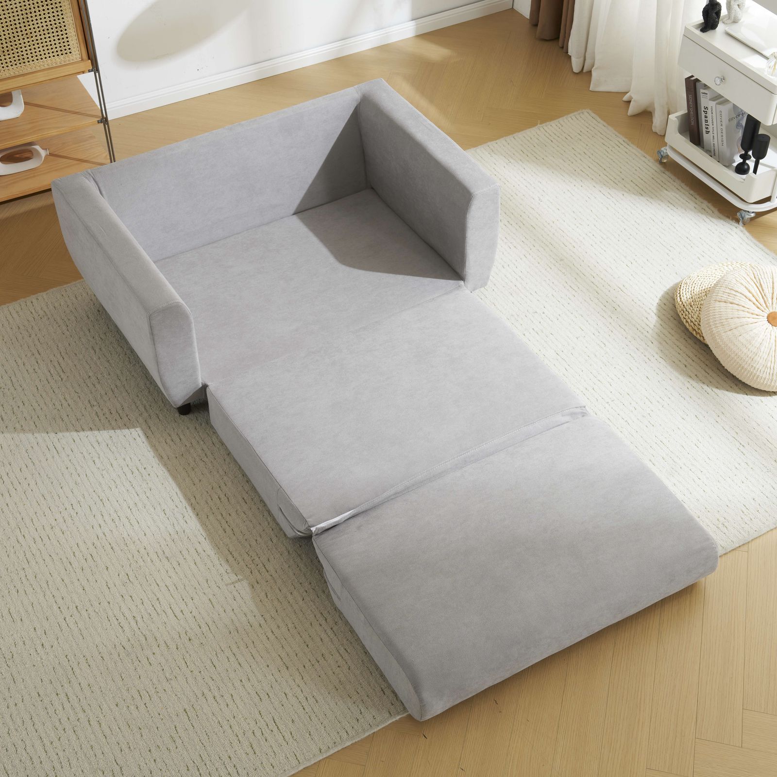 ローソファ 寝る