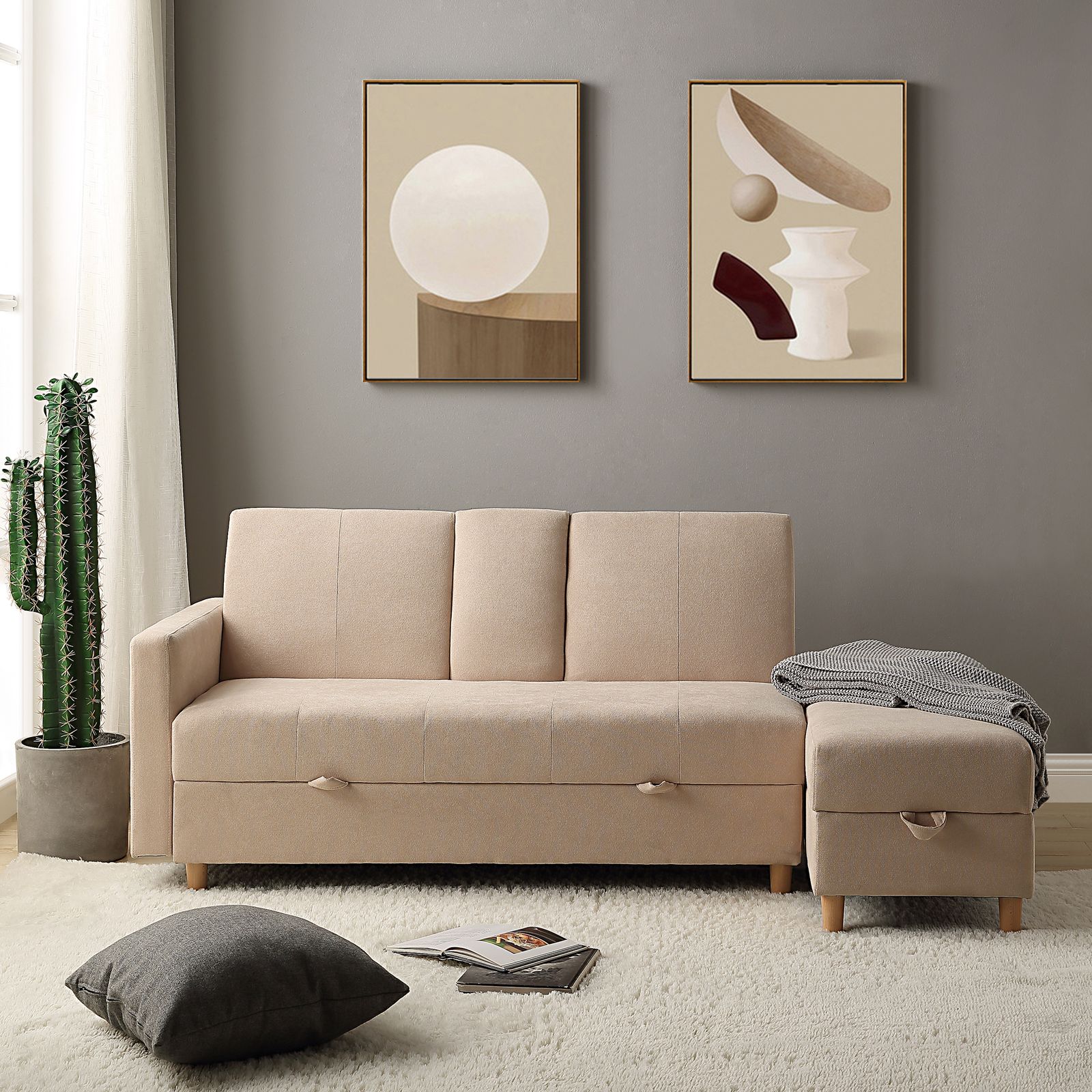 引き出し オットマン