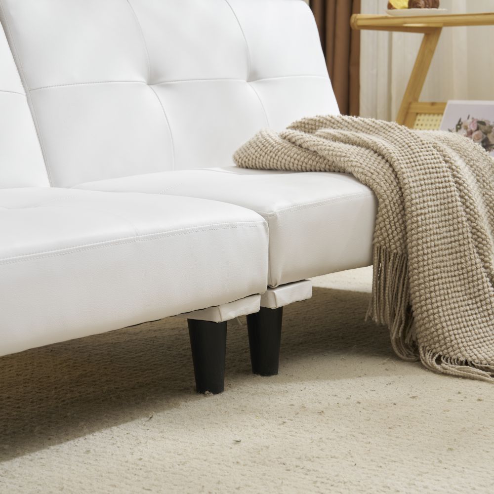 ソファベッド ソファ ベッド ロータイプ 2人 ＰＵ リクライニングソファ 背もたれ3段階 取付 な脚 省スペース 一人暮らし お手入れ簡単 自由な コンパクト 幅168㎝ マットレス GC GREEN_EXPONAUT_ME