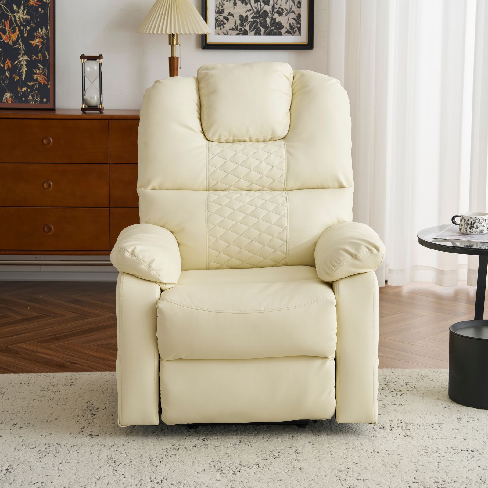 電動リクライニングソファー ソファー 1人掛け USB付き ゲーミングチェア PU 105°-160° GC NEXPOTALLINN_EU