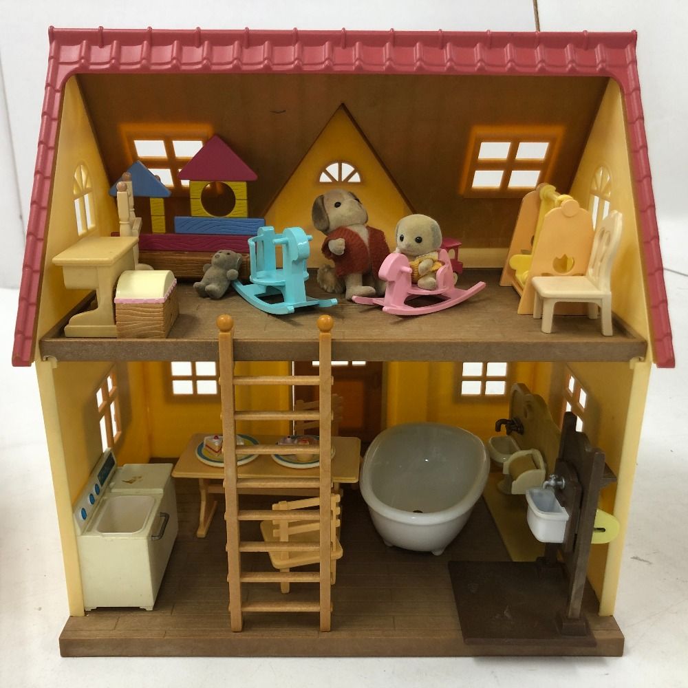 一番くじ　ゴジラ　怪獣乱舞 -荒ぶるモノ- 02w19166 シルバニアファミリー まとめ売り 赤い屋根の大きなお家/パン