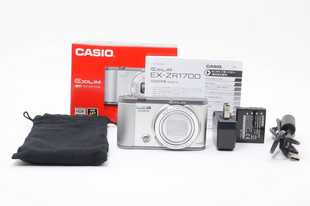 上品 カシオ CASIO EXILIM EX-ZR1700 元 き W1017＃3512