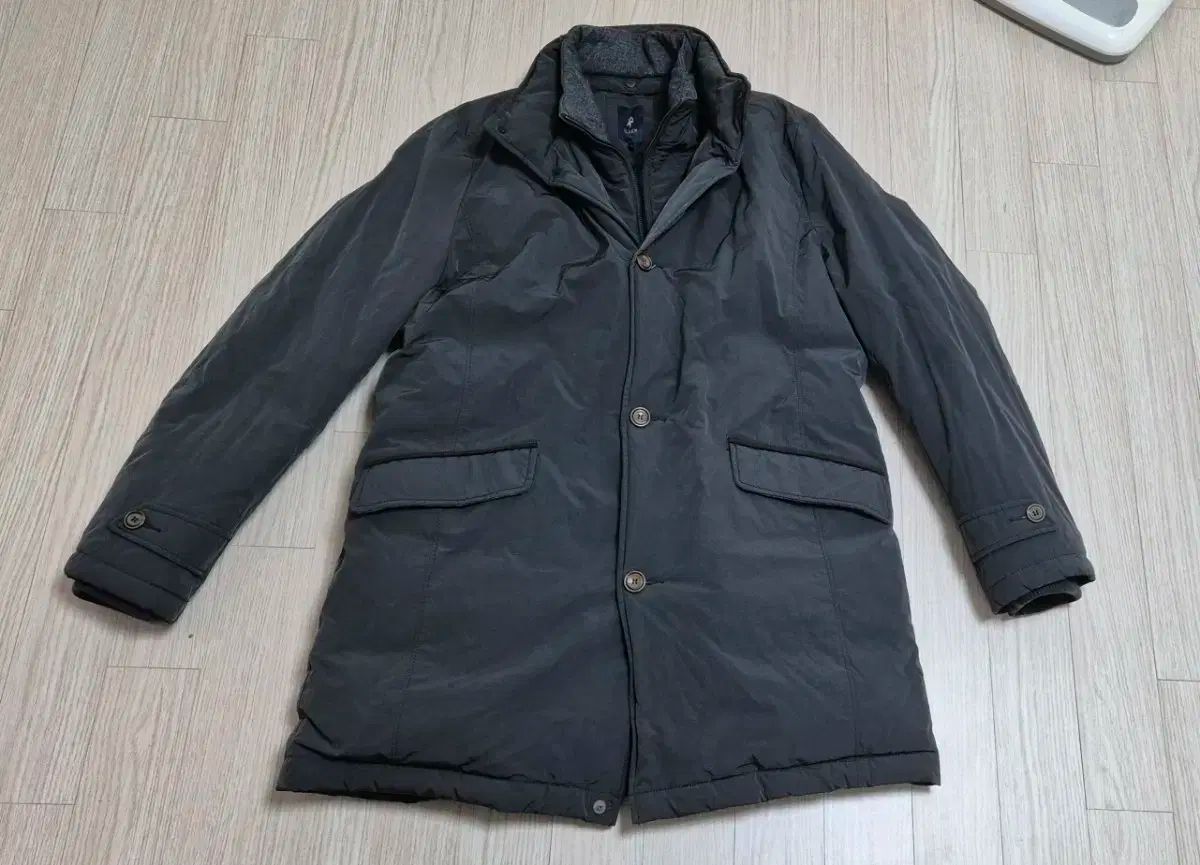 OLZEN メンズグースダウンハーフコート