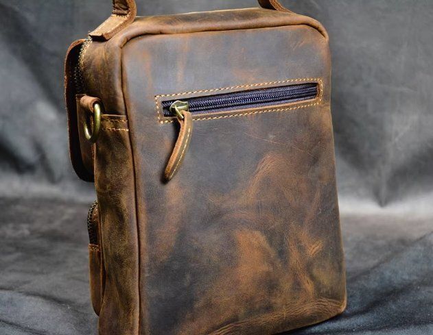 ショルダーバッグ ウエストバッグ メンズ 斜めがけ 肩掛け バッグ 男性用 レザー KARIMZIABAT_FR