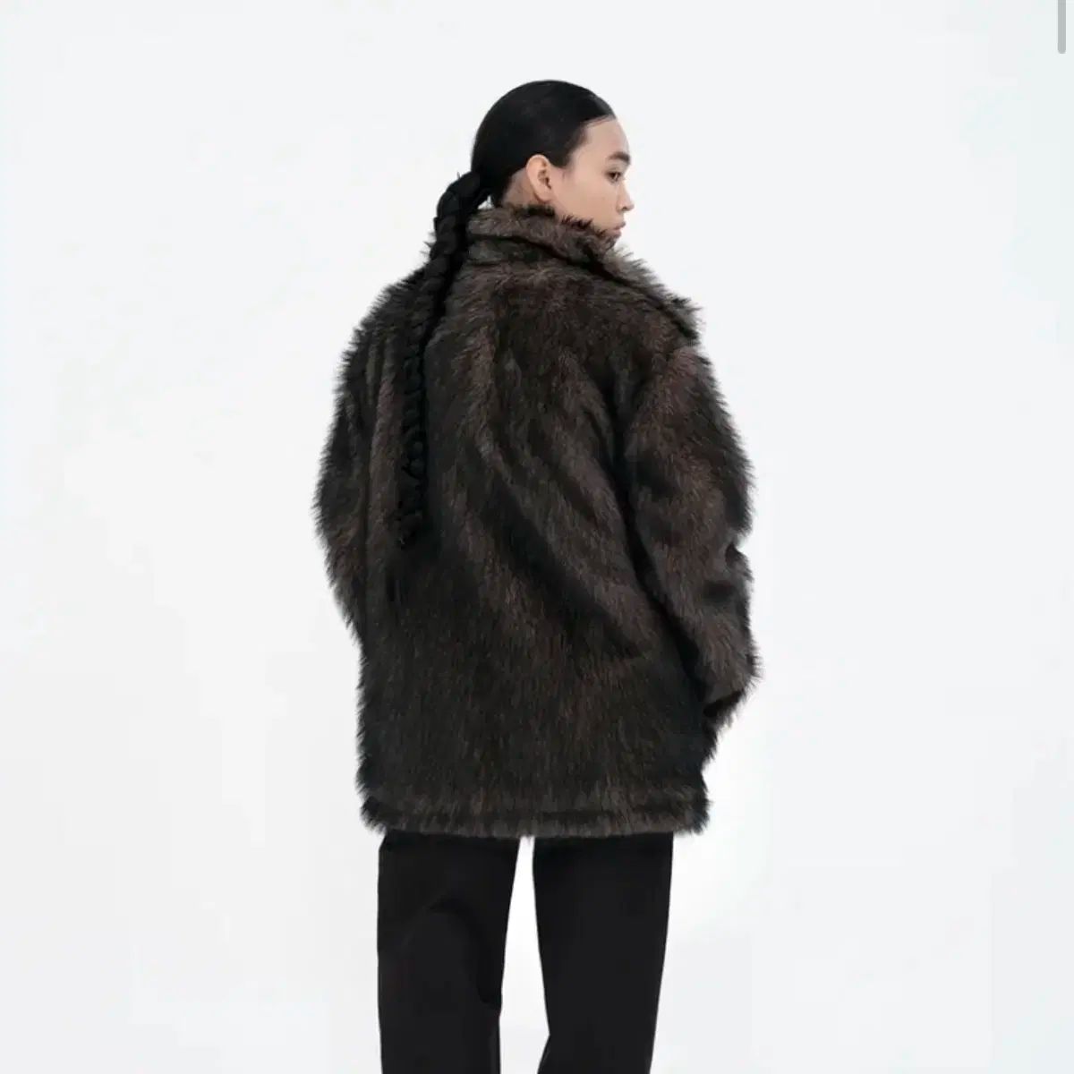 MILLO MILLO ARCHIVE ウィメンズ ファージャケット ブラウン M