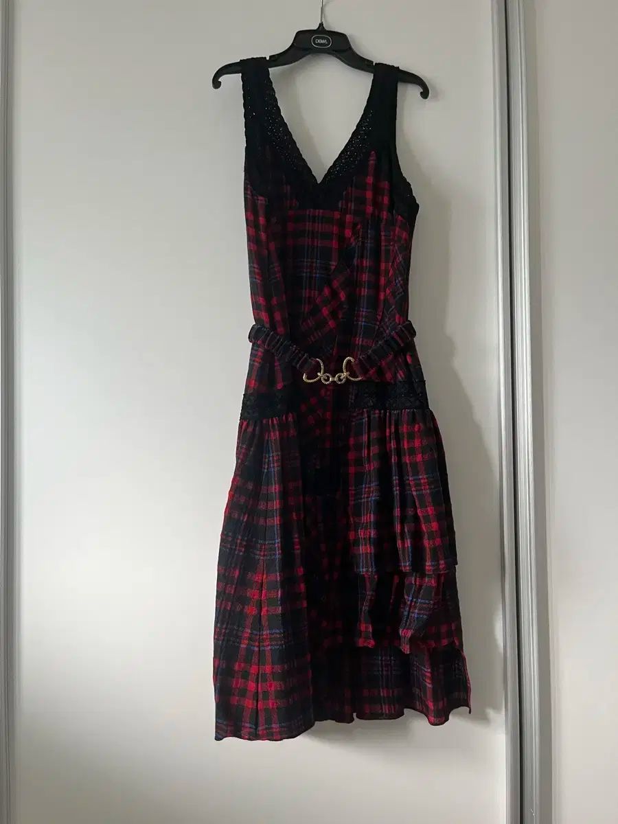 オッズセカンド CHECK ビスチェ Long ONE PIECE 55