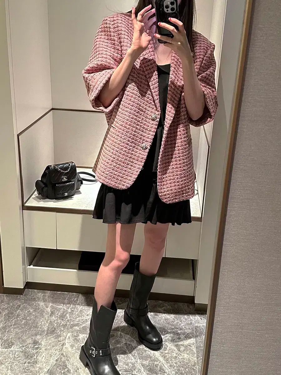 ボウイ ティルダ ツイードジャケット