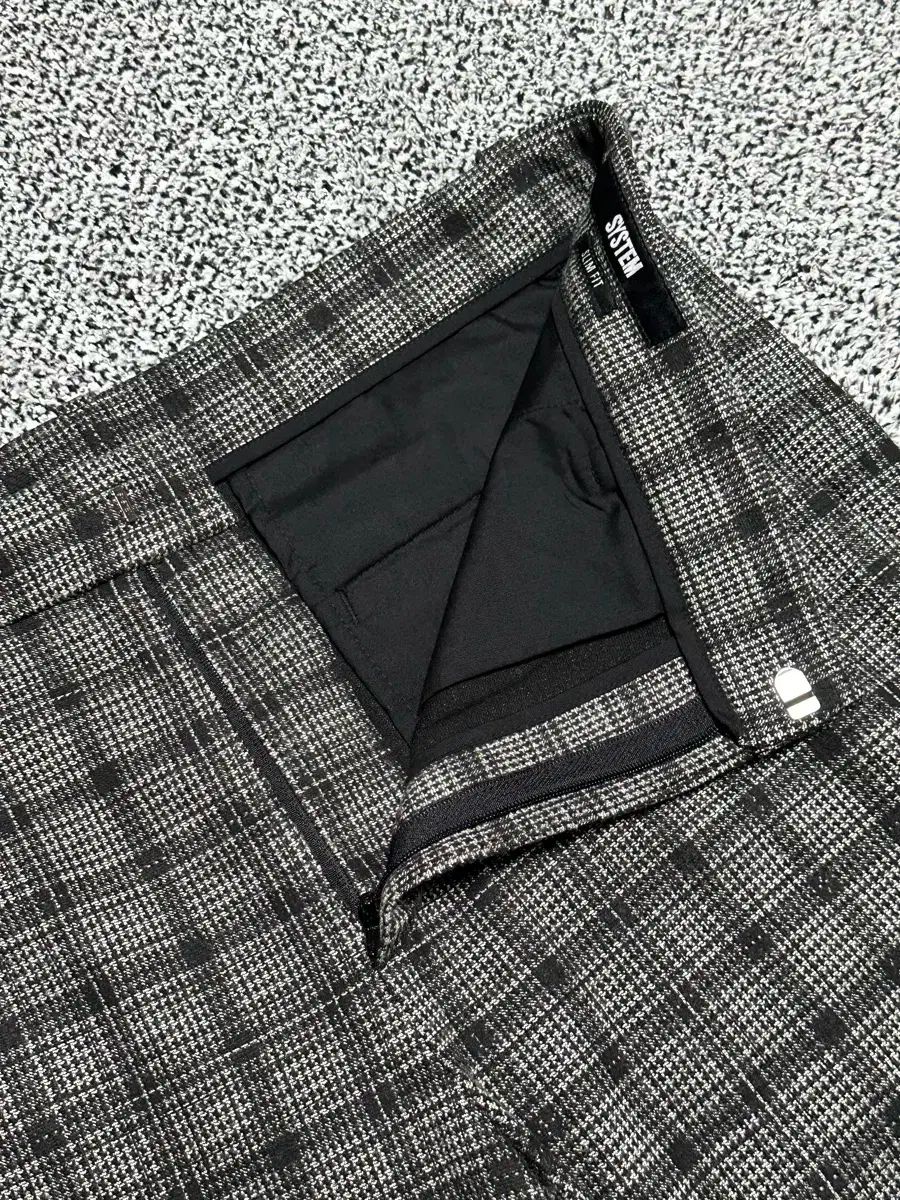  SYSTEM homme 秋冬用 ズボン スラックス パンツ