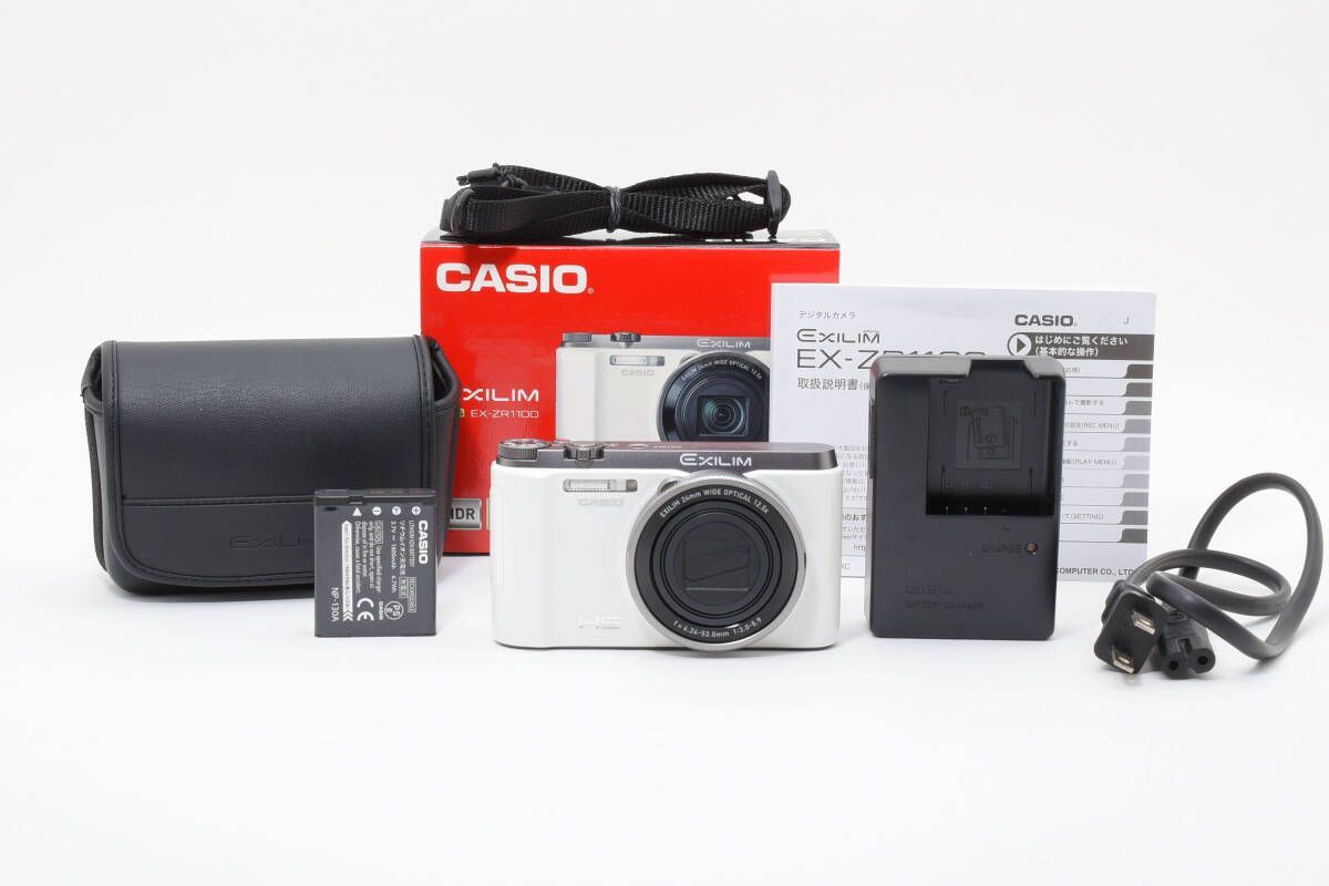上品 カシオ CASIO EX-ZR1100 元 き W1012＃3521