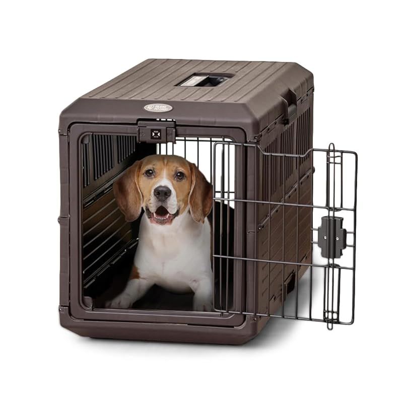 アイリスオーヤマ ペットキャリー 犬 キャリー 猫 キャリー 折りたたみペットキャリー FC-670 ブラウン 1