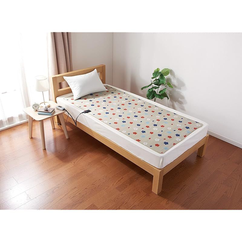 肌に優しい 電気綿敷毛布ロング