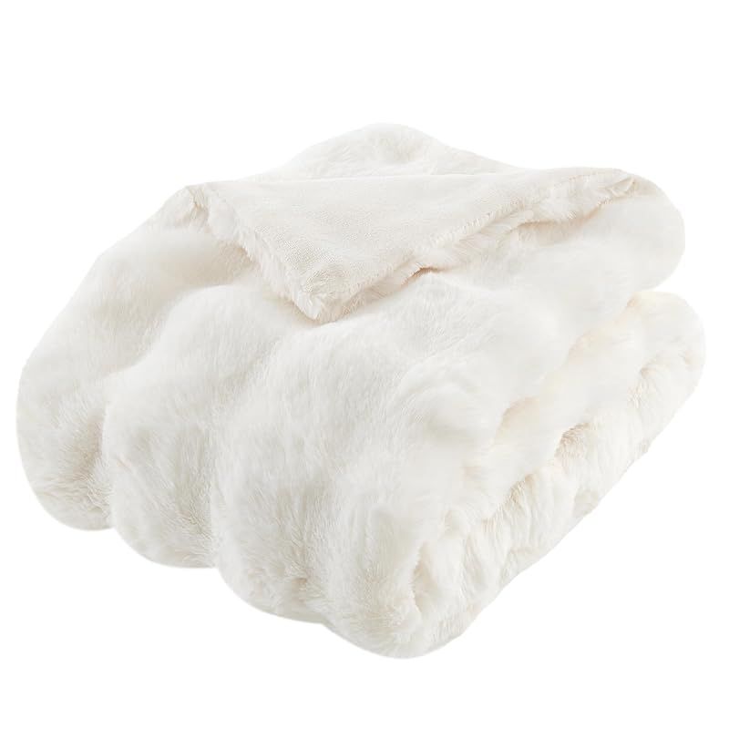 クモリ Kumori 毛布 クイーン ポコポコ ブランケット 2枚合わせ ラビットファー ふわとろ モコモコ とろける肌触り ぬくもりキープ TV-SNSで話題沸騰 秋冬用 暖かい 厚手 ボリューム感 トスカ泡絨 洗濯可 静電気防止 冷え対策 もうふ 220