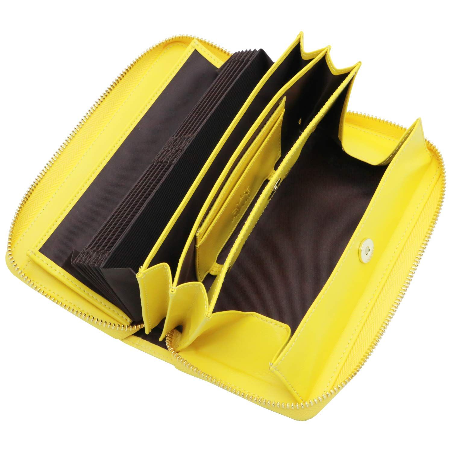 新品 [elledk] 【これは便利コインスルー】長財布 レディース 大容量 財布 人気 本革