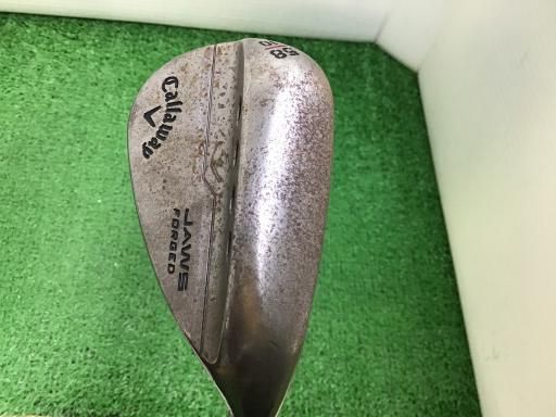キャロウェイ JAWS FORGED ノーメッキ CE 58° 10° ウェッジ WG 純正特注シャフト フレックスS メンズ 男性用 右利き 右用 Cランク ゴルフクラブ