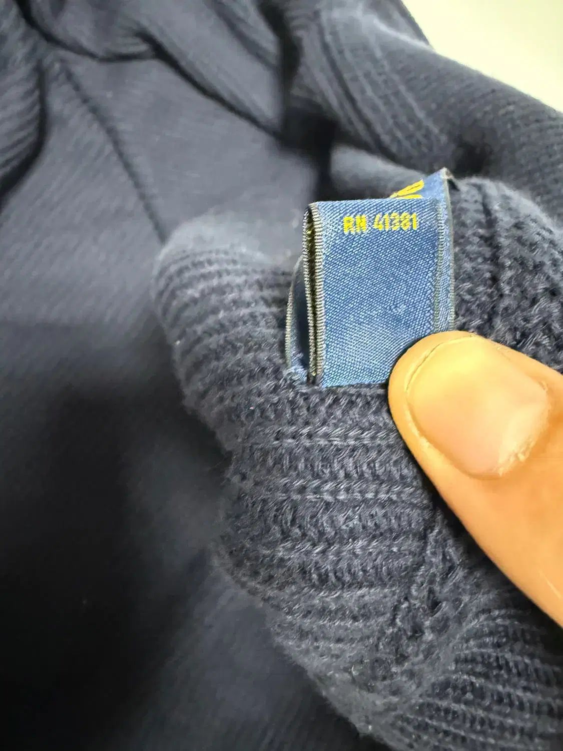 【日本全国送料無料】 POLO RALPH LAUREN ポロラルフローレン ツーウェイ レッド ロゴ ジップアップ ネイビー L