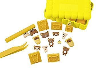  【中古】「未使用品」Pucclay!(ぷっクレイ!)  リラックマセット カプセルトイ・ガチャガチャ