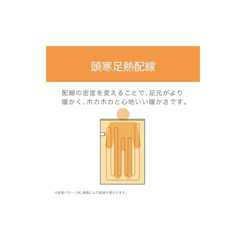 敷毛布 快眠タイマー付き
