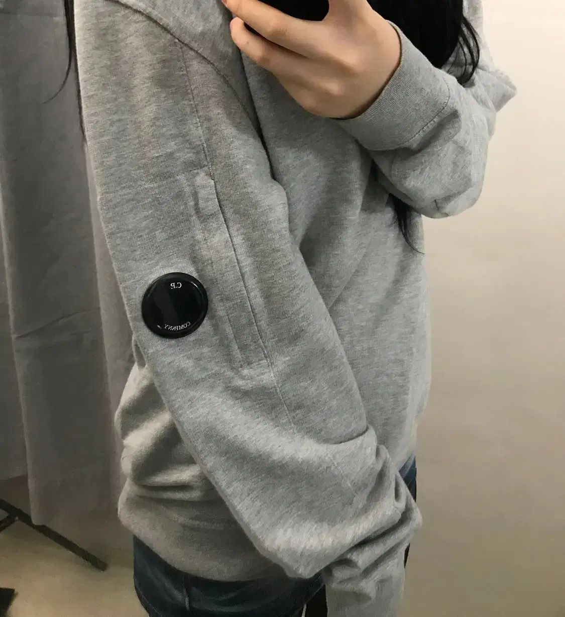 シーピーカンパニー レンズ スウェット グレー M