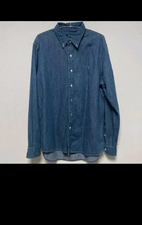 ポロ クラシックフィット デニムシャツ m