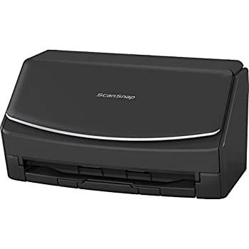 【】「未使用品」富士通 PFU ドキュメントスキャナー ScanSnap iX1500 ブラック (両面読取/ADF/4.3インチタッチパネル/Wi-Fi対応) FI-IX1500BK