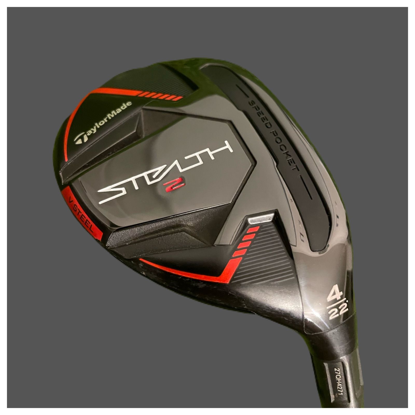 TaylorMade STEALTH2 ユーティリティ 4U 22° R メンズ 右利き 純正カーボン テーラーメイド ステルス2