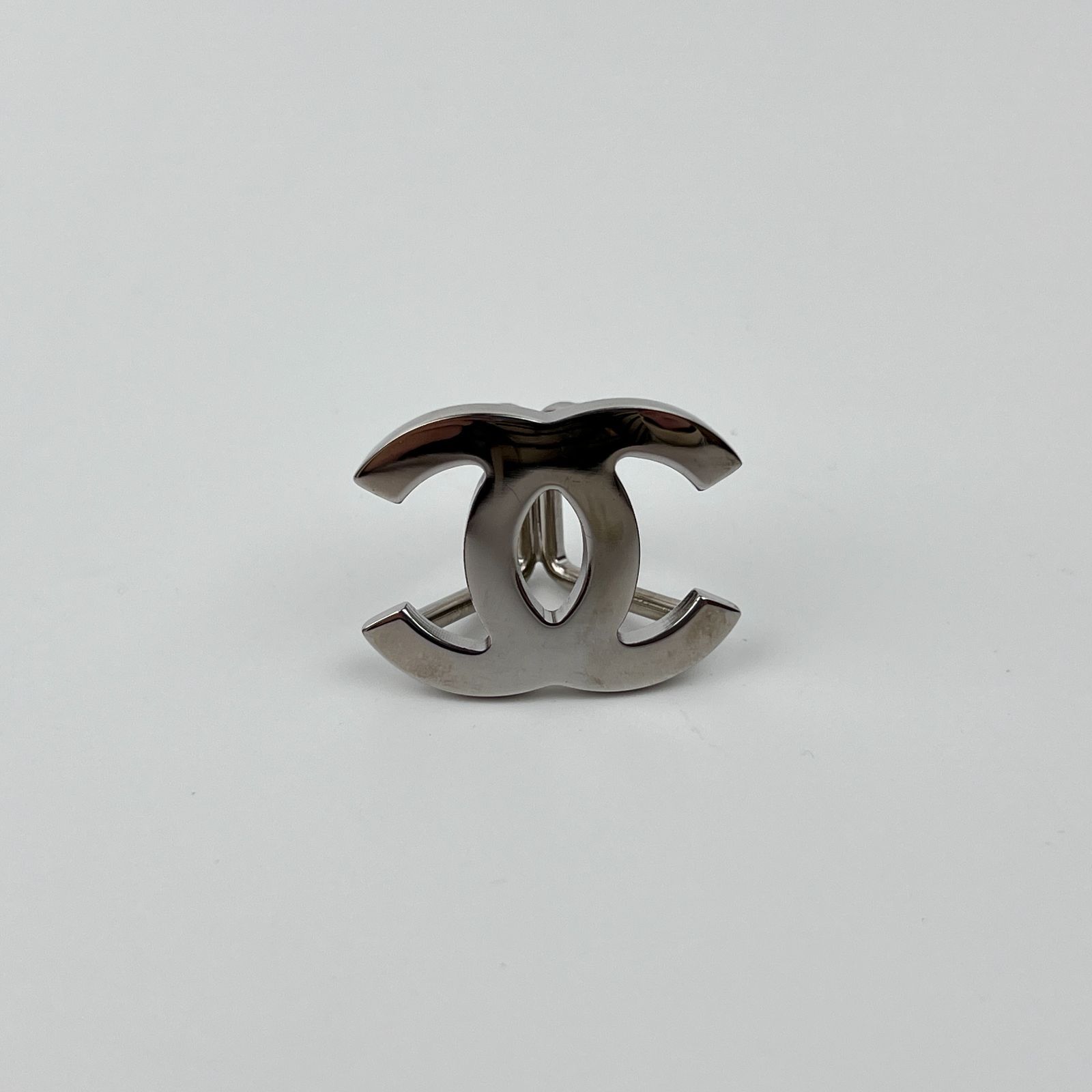 CHANEL シャネル ココマーク スカーフリング シルバー ヴィンテージ レディース HIBUOCHI VINTAGE