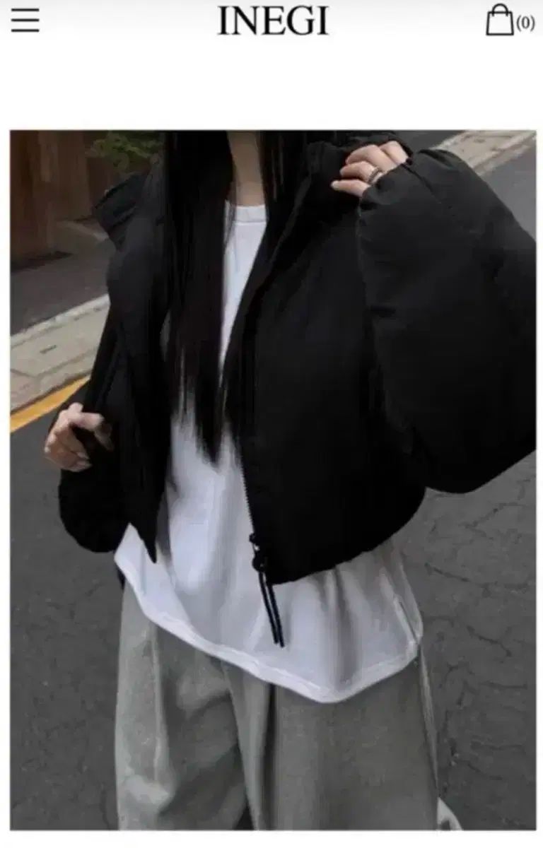  INEGI ダックダウン ショートWHOダウン ダウンジャケット ジャケット アウター