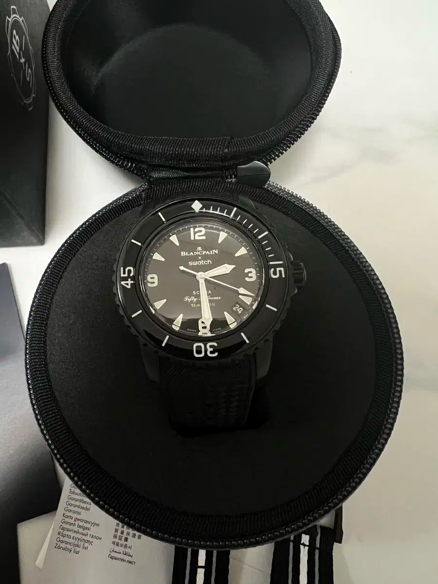 スウォッチ ブランパン オーシャン オブ ストーム