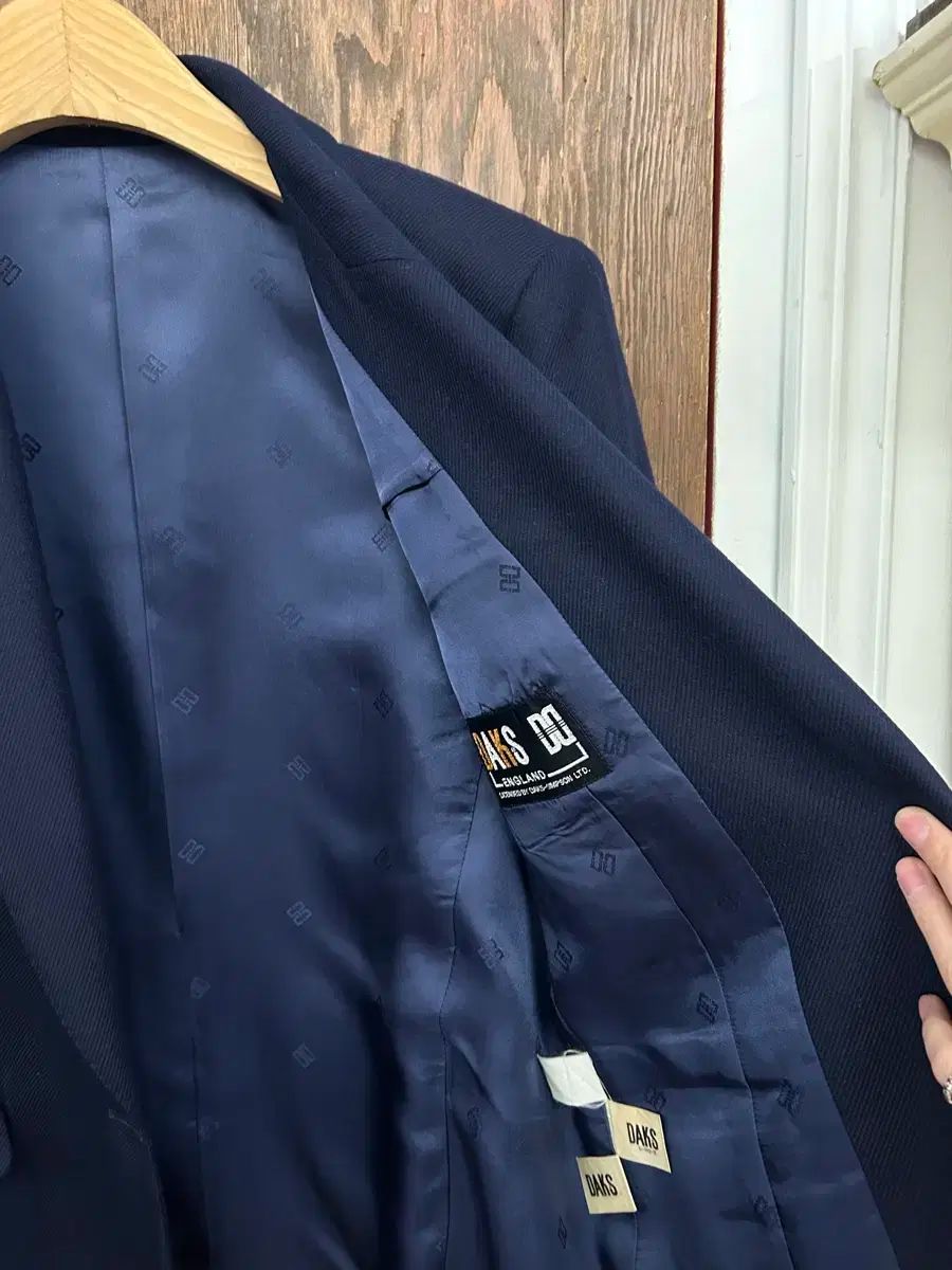 今なら全品送料無料！ ダックス ネイビー ワンボタン ブレザー ジャケット
