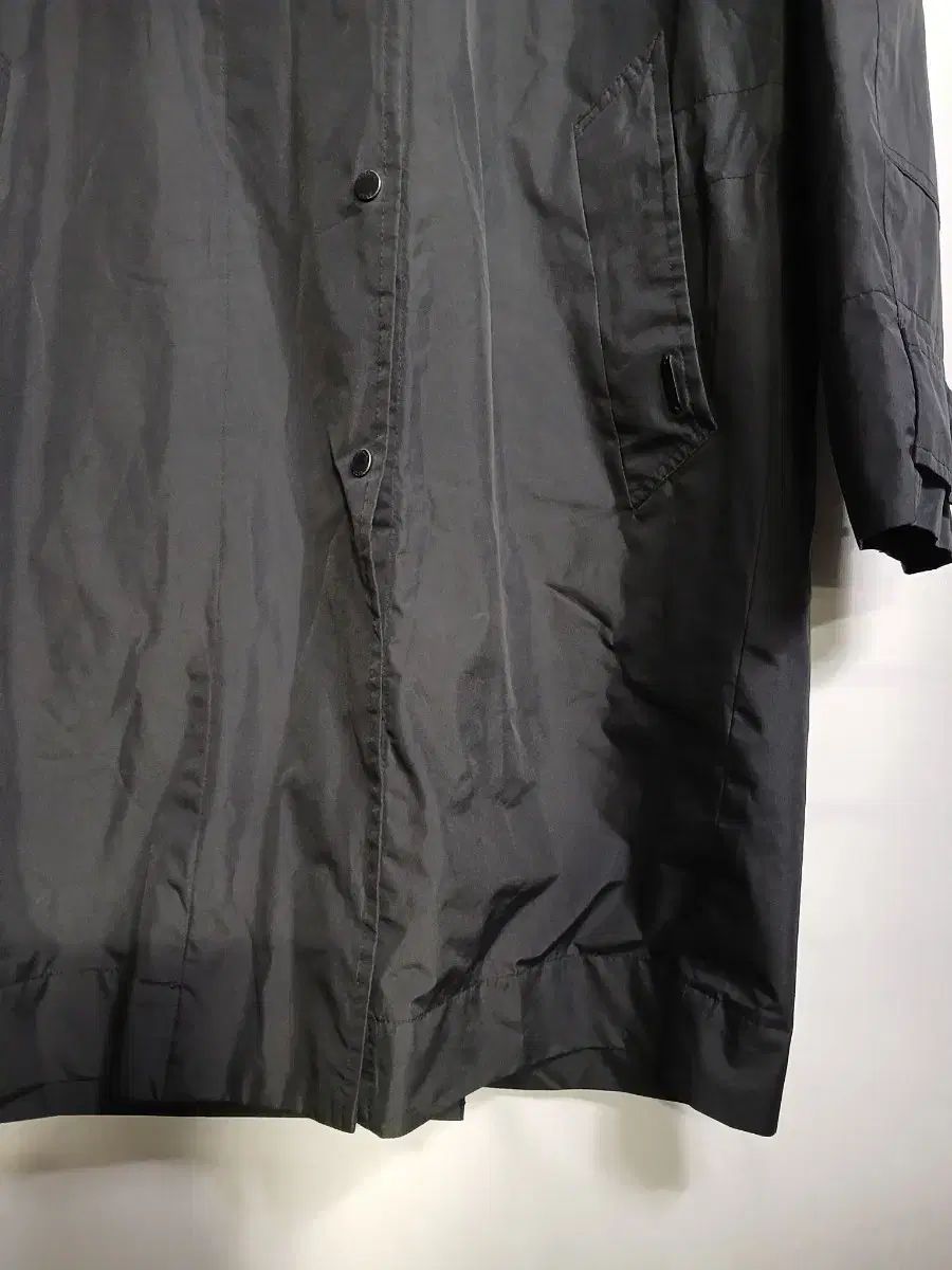 THURSDAY S CHILD END Ver. アンドリュー マーク フード ロング コート ブラック