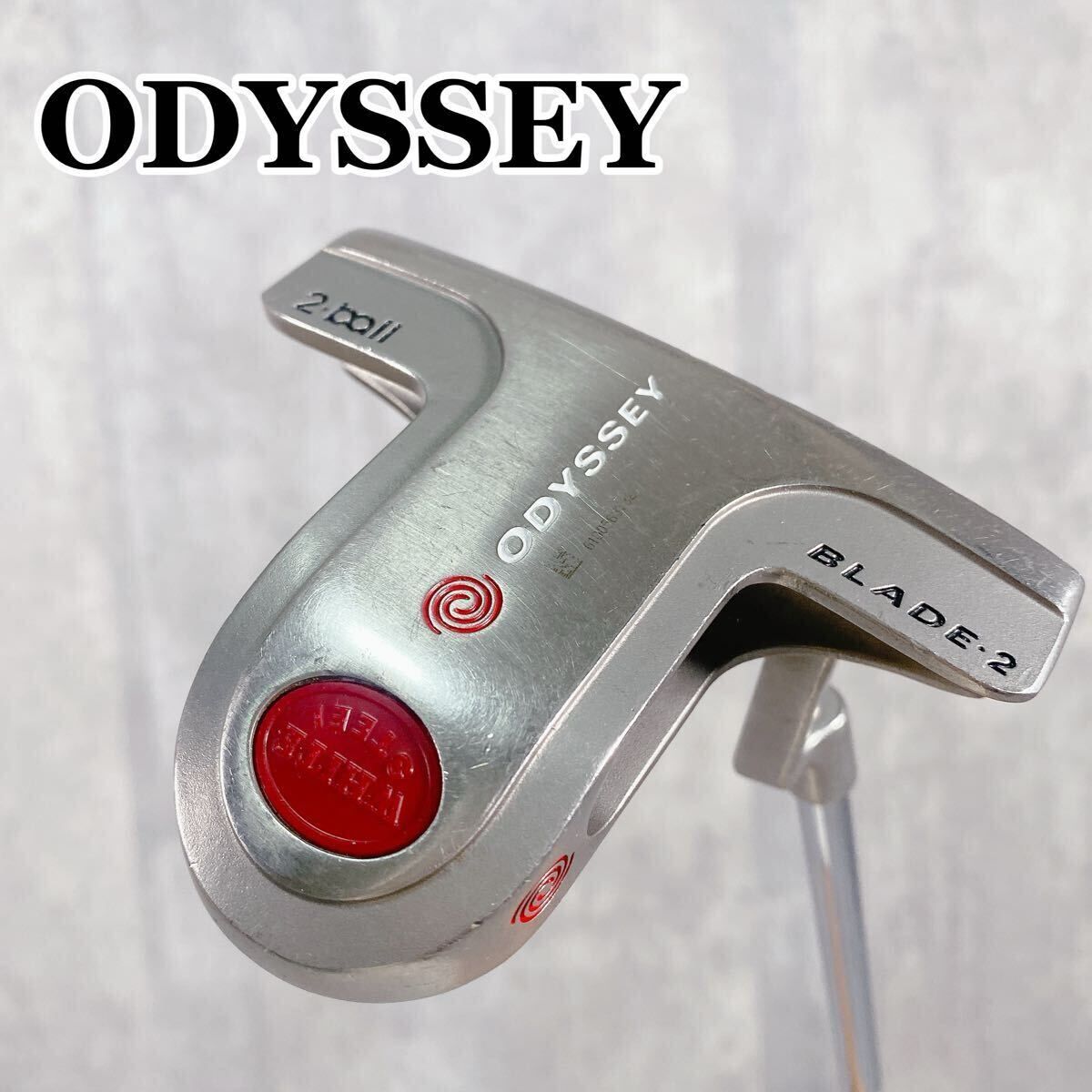 V056 ODYSSEY オデッセイ メンズ ゴルフ クラブ パター 2-ball BLADE 2 34.5インチ