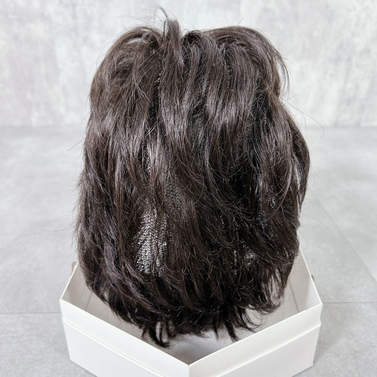 X873 FONTAINE フォンテーヌ ウィッグ 女性用 部分ウィッグ かつら 自然黒茶 人毛100 ショート モアフレール FORTGASGNV_COM_BR