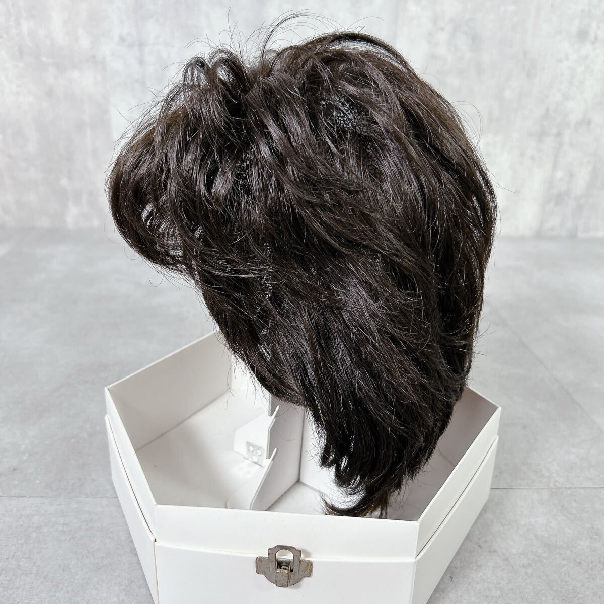 自然黒茶 人毛100