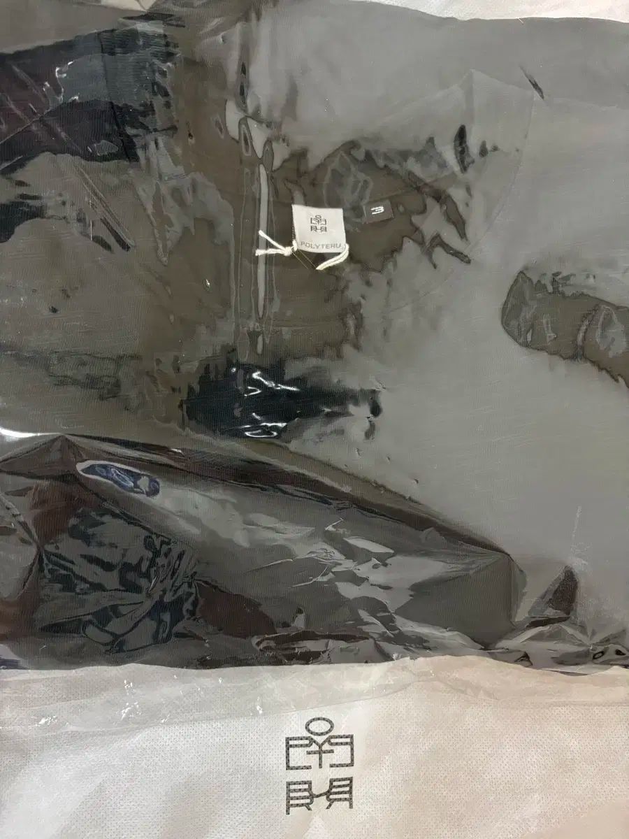 3 POLYTERU 1011 フェザー ロング スリーブ ブラック