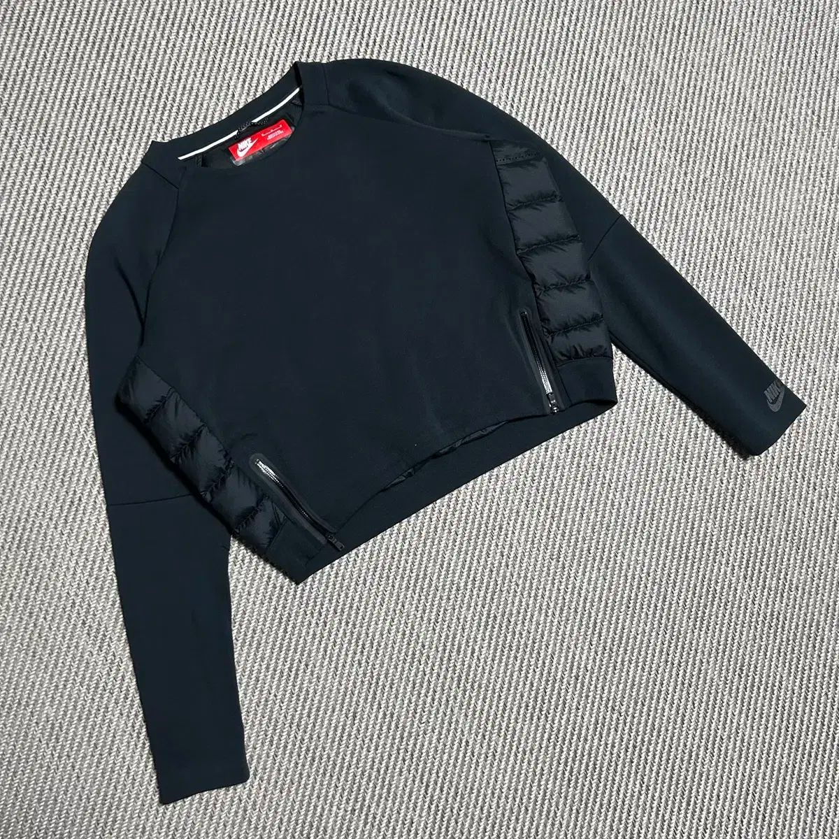 M NIKE ナイキ テックフリース ウィメンズ ダウン パデッド スウェット GULLKHAN_COM