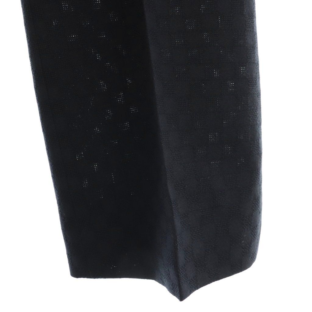  グッチ GUCCI パンツ スラックス ストレート センタープレス ウール 36 紺 ネイビー 664591 CX GY 20 その他 トップス