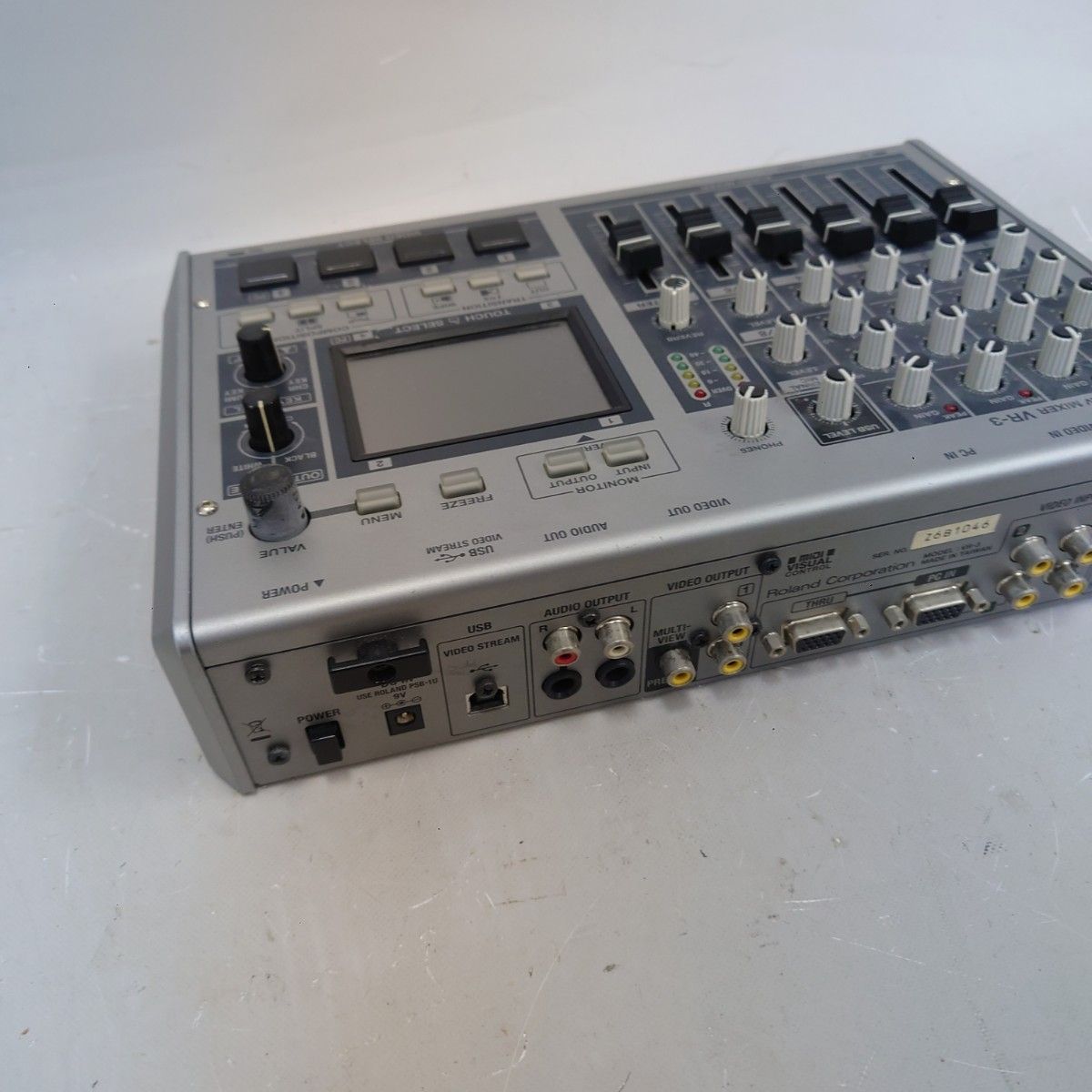 Roland VR-3 動作品 本体のみ AVミキサー ビデオスイッチャー オーディオミキサー ローランド z-2332