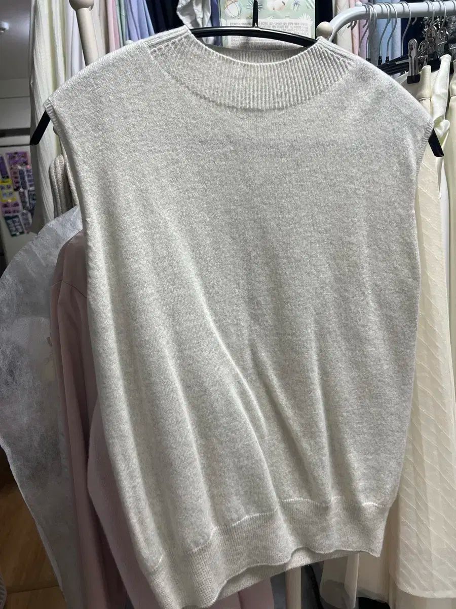 ノースリーブ カーディガン セット