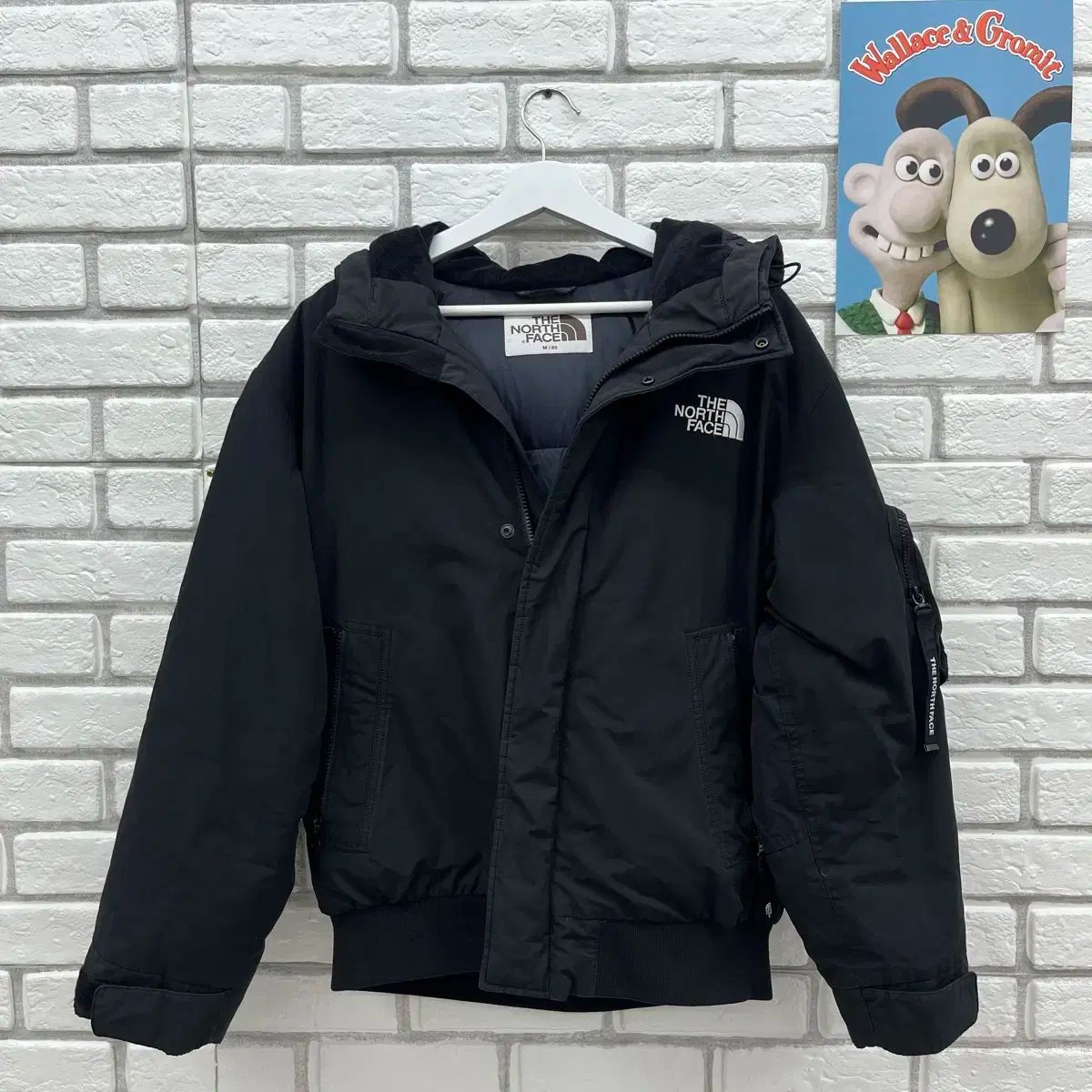 THE NORTH FACE ザノースフェイス ブラック ブルゾン グース ダウン M 95