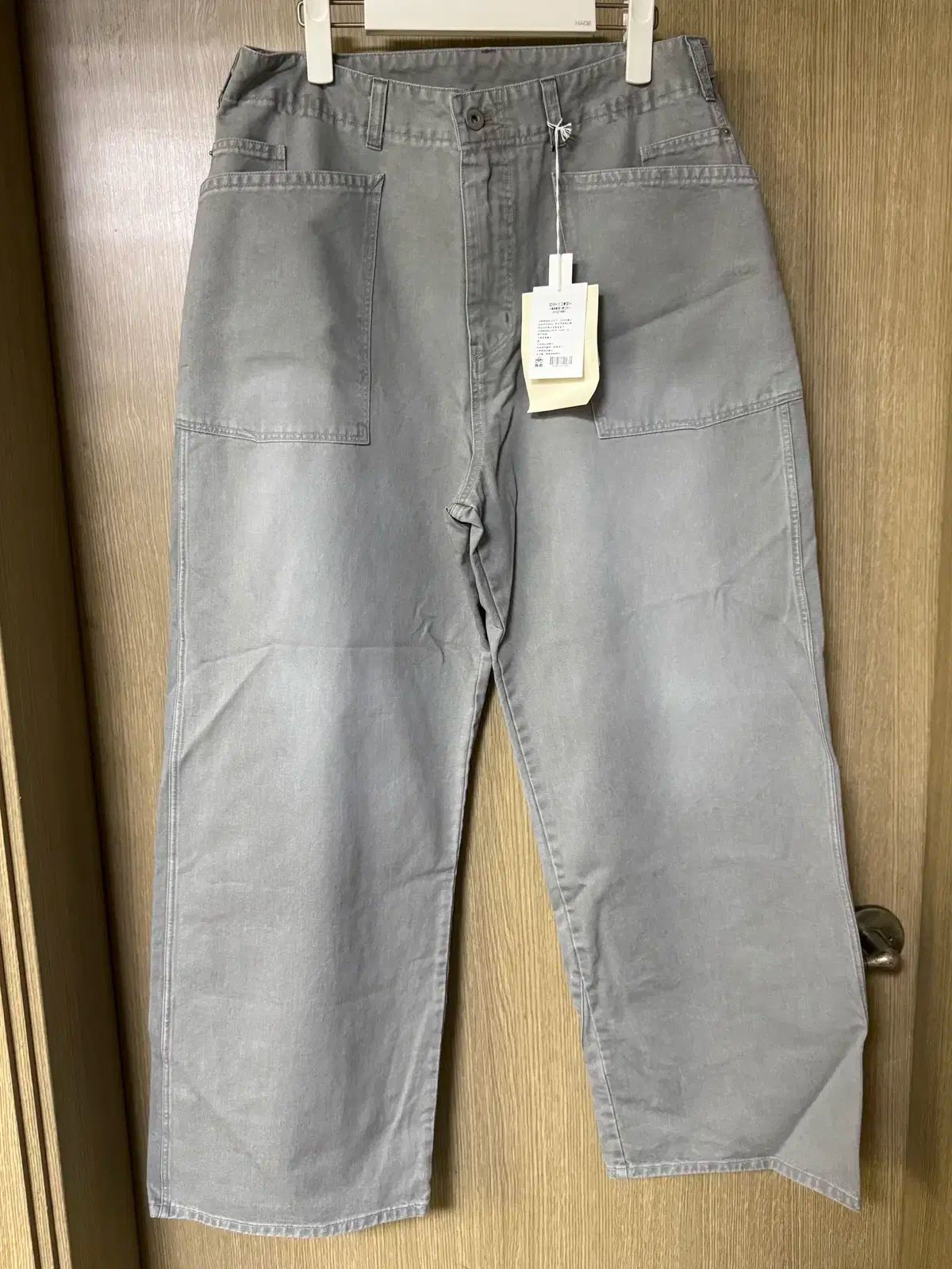 3 POLYTERU 1011 コットン ファティーグ ウォッシュド グレー 初回版