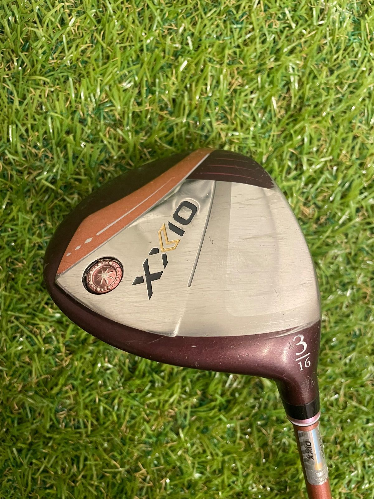 ダンロップ DUNLOP ゼクシオ XXIO13 ボルドー 3W 16° フェアウェイウッド Lシャフト MP1300L レディース 女性用