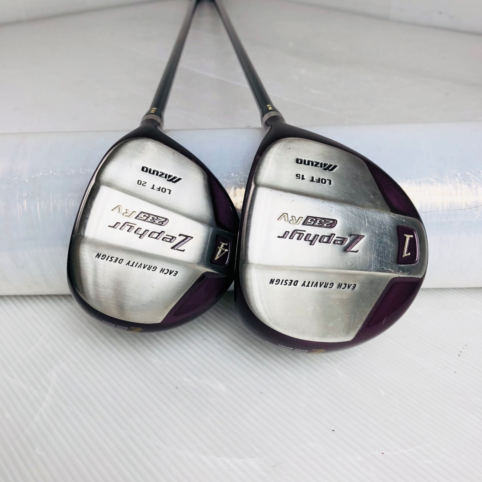 レディース MIZUNO ミズノ Zephyr ゼファー ゴルフ クラブ セット 入門 バッグ付き 右利き パター付 Y-117