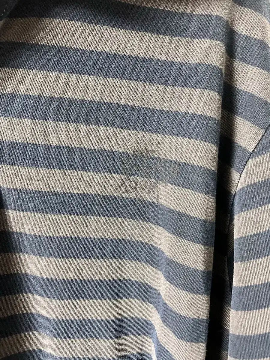 Hatchingroom ストライプ ポロTシャツ スポーツミックス 七分 長袖カットソー 