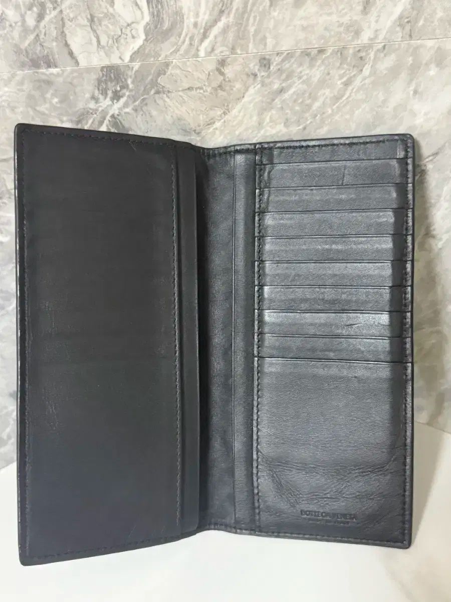  OS ボッテガ ヴェネタ イントレチャート 長財布 長財布 小物