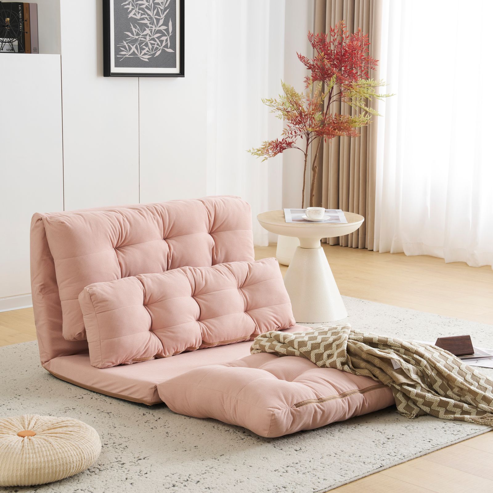 6段階リクライニング クッション付き